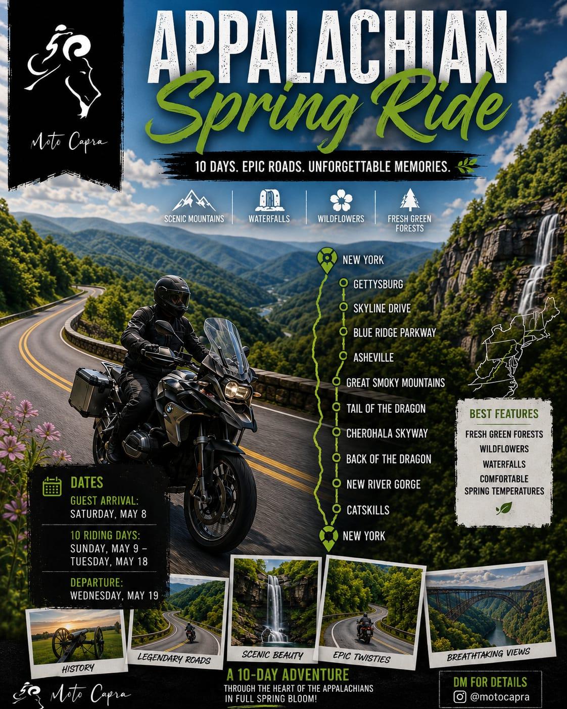 Appalachian Spring Ride