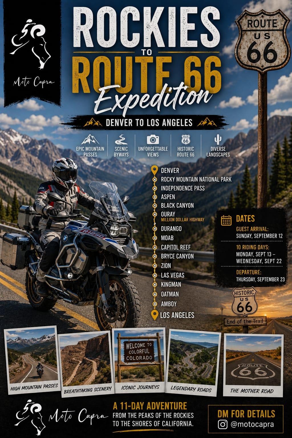 Rockies to Route 66